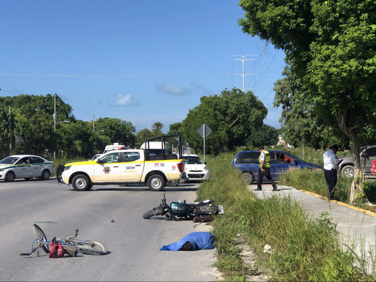 No portar equipo de seguridad como los cascos y chalecos podría resultar mortal.