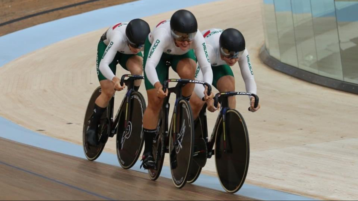 México fue eliminado de ciclismo de pista en equipo de París 2024