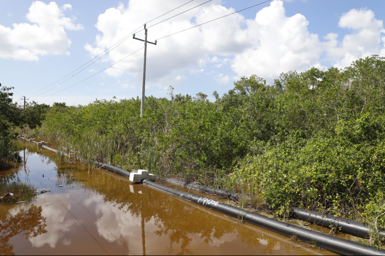 Kekén ha sido responsable de la contaminación del agua