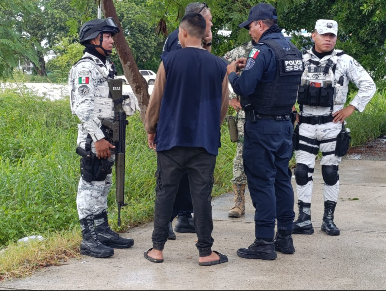 Vecinos fueron quieres dieron aviso a la policía