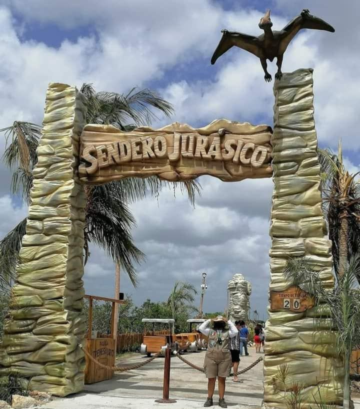 El Sendero Jurásico se encuentra en Chicxulub