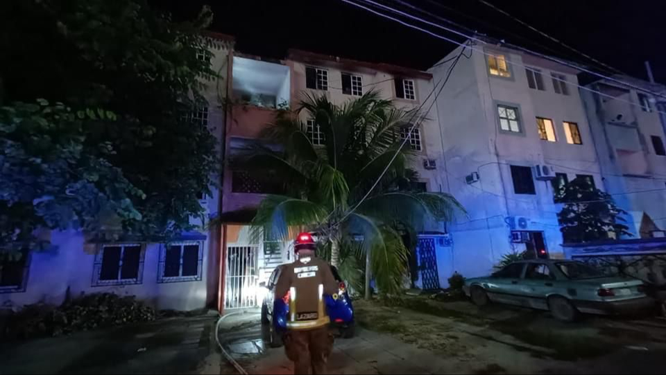 Los residentes fueron evacuados a tiempo