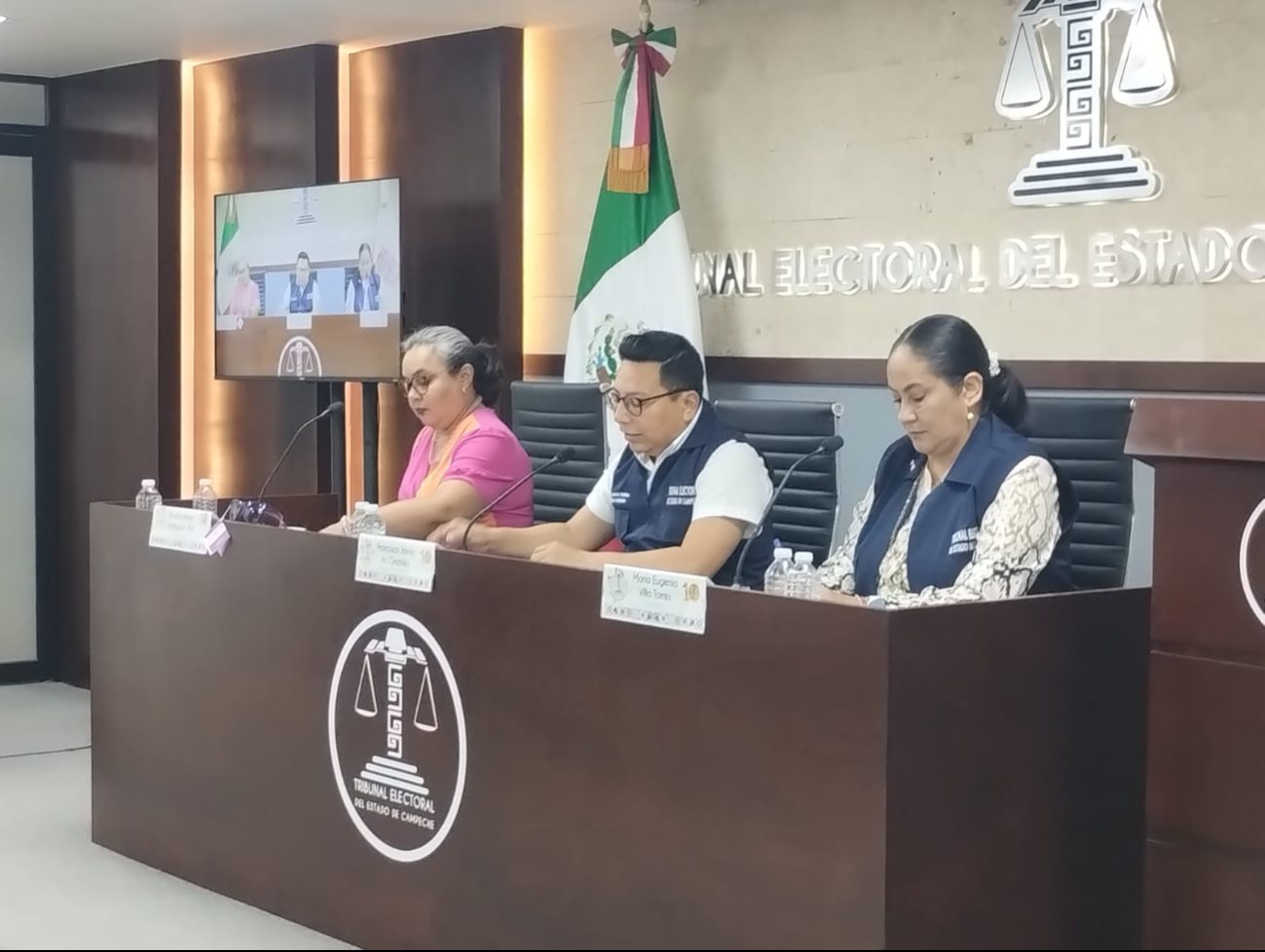  Tribunal Electoral de Campeche, declara inoperantes las quejas contra Junta General Ejecutiva del Instituto Electoral 