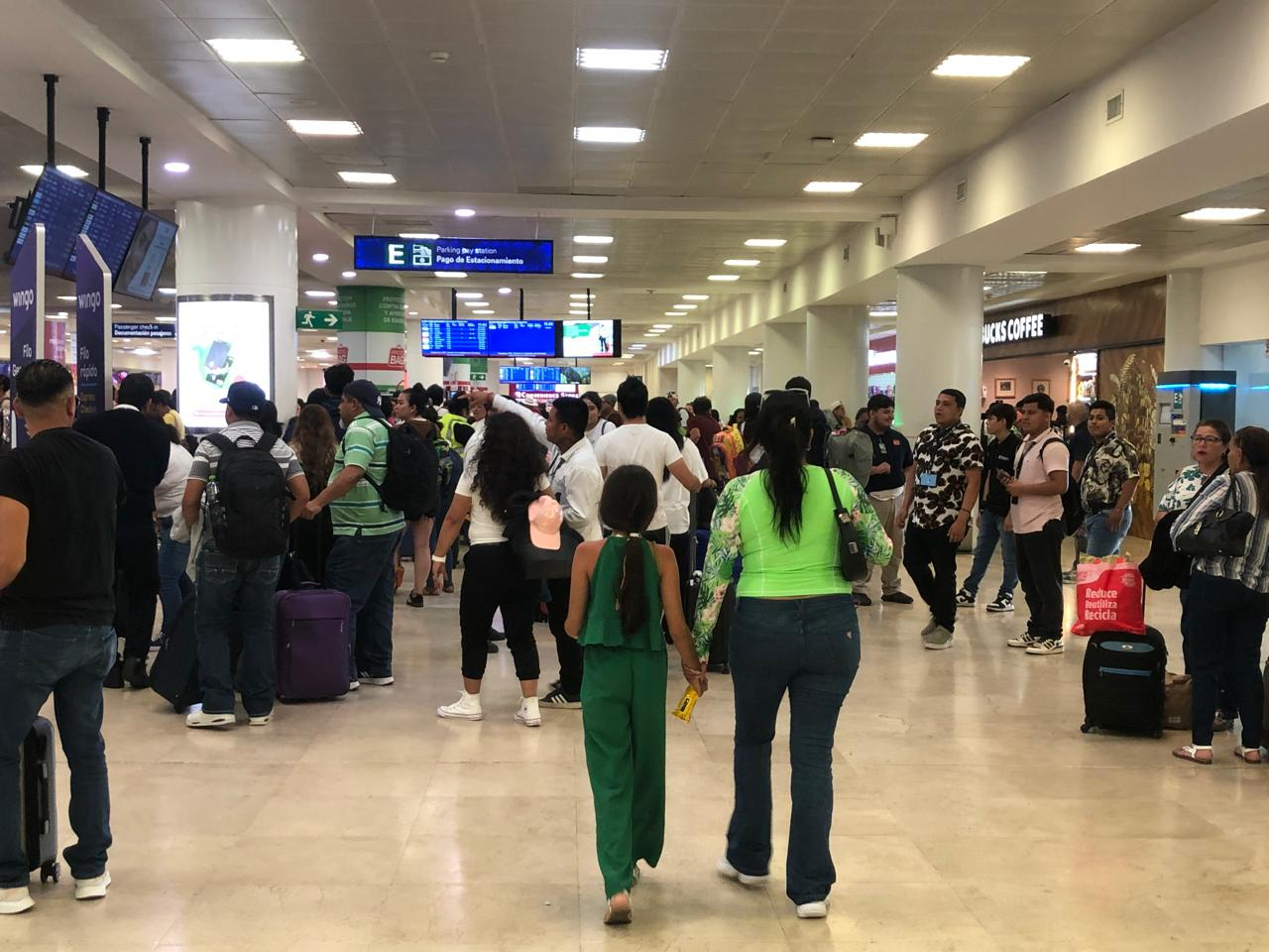 El índice de pasajeros se mantiene en el aeropuerto de Cancún