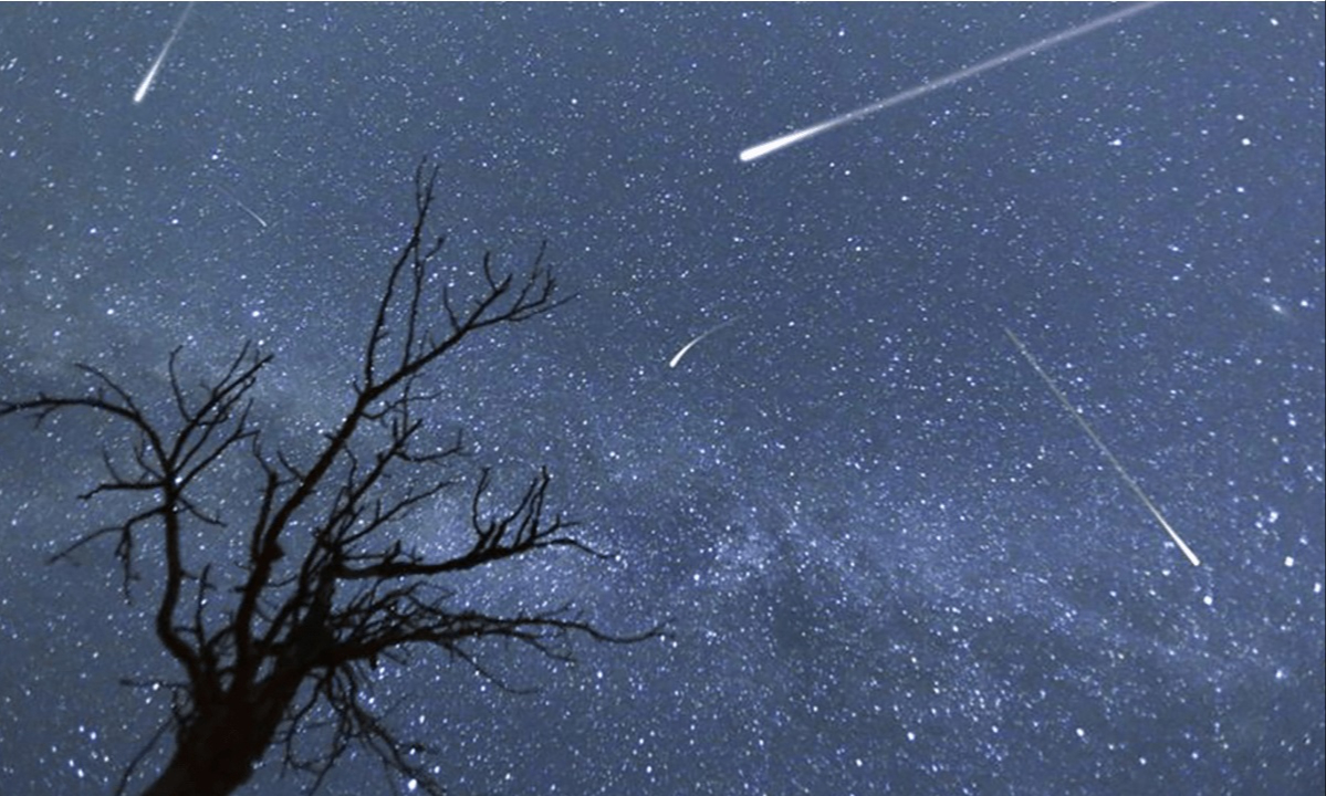 Se observarán 120 meteoritos por hora, o sea, uno cada 30 segundos.