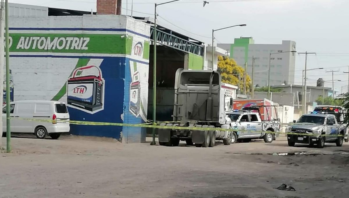 Ataque armado en taller mecánico deja 4 muertos y 2 heridos en Celaya