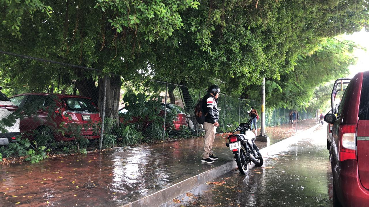 Las lluvias permanecerán durante todo el día