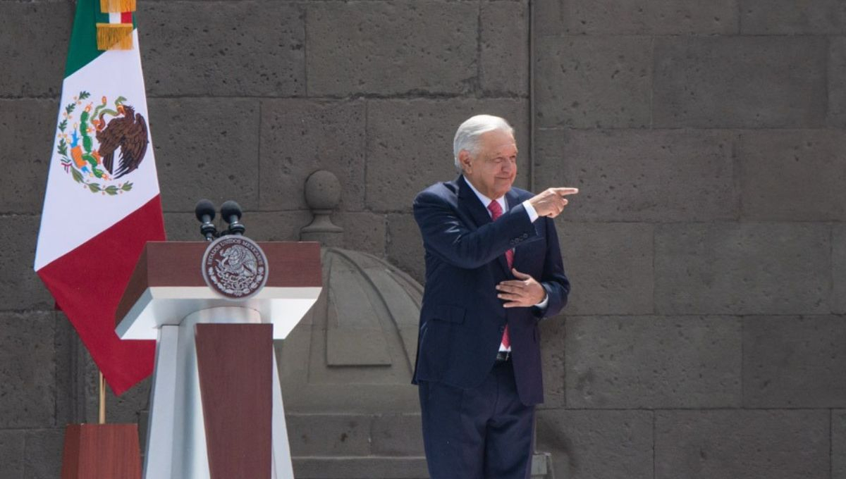 Andrés Manuel López Obrador en su último informe de gobierno