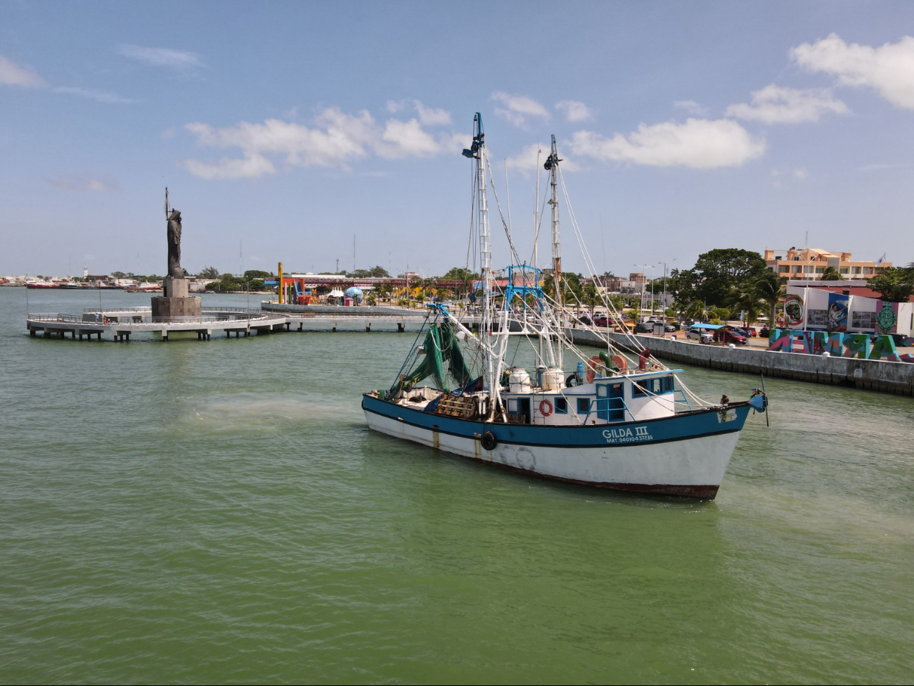 El alejamiento de Francine de costas mexicanas genera incertidumbre para los pescadores de altura en Tamaulipas