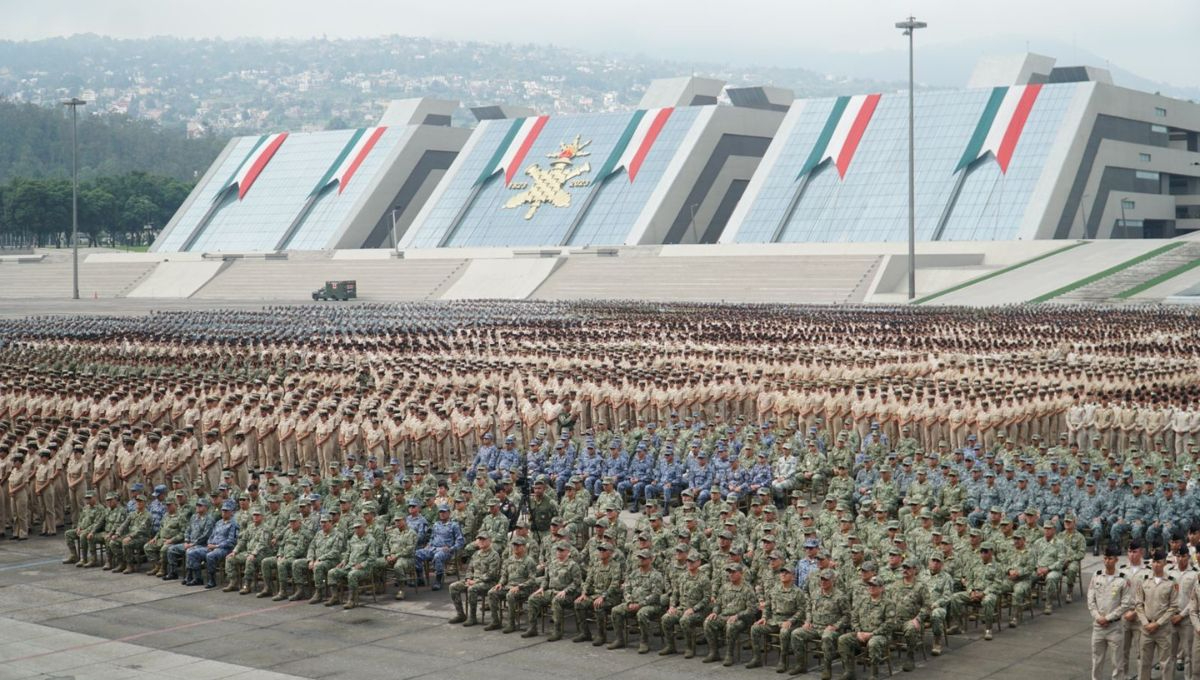 Fuerzas armadas en el Colegio Militar