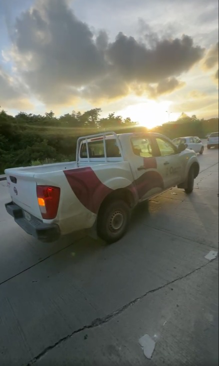 Hombre protagoniza burócrata persecución policiaca en Playa del Carmen