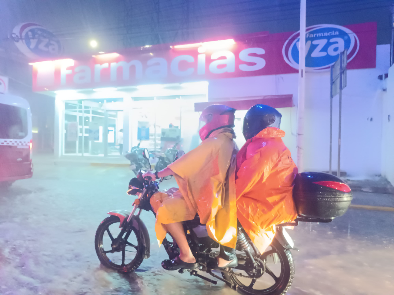 Lluvias de intensidad en la ciudad de Campeche