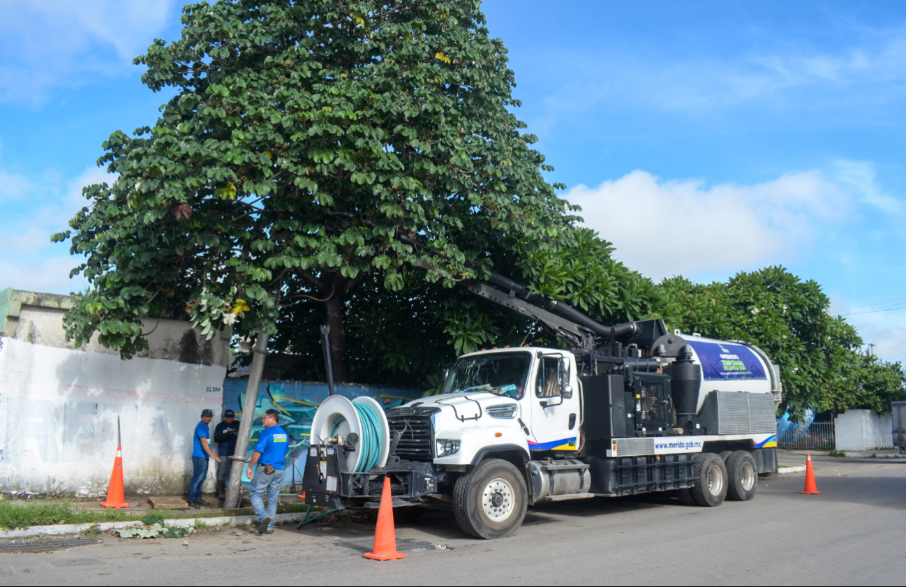 Se realizan obras de construcción de pozos en Mérida