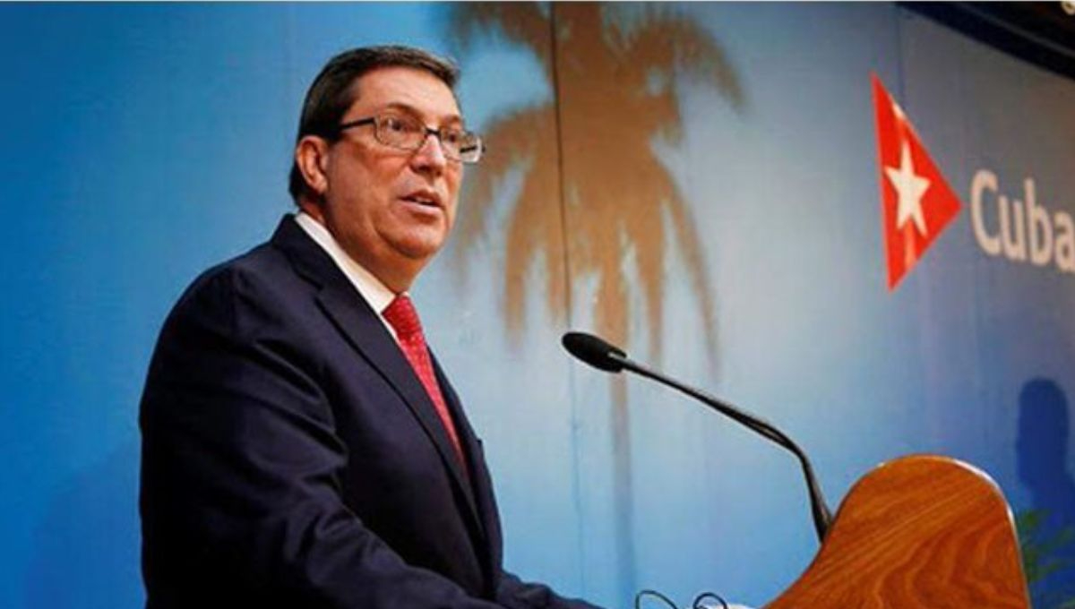 Bruno Rodríguez Parrilla, ministro cubano de Relaciones Exteriores