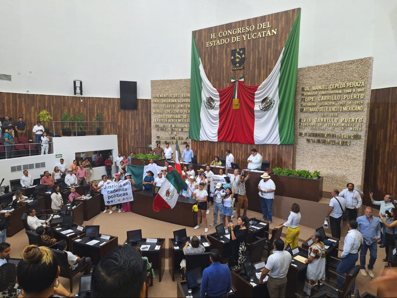 Congreso de Yucatán turna a comisiones la minuta de la Reforma al Poder Judicial 