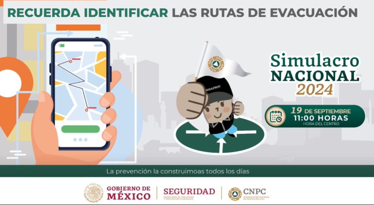 Lanzan convocatoria para participar en el Simulacro Nacional 2024, estos son los requisitos