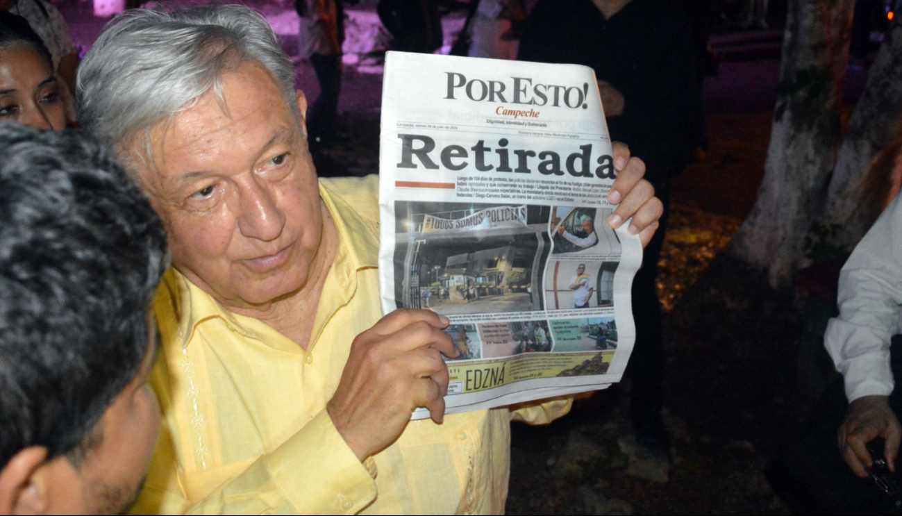 El Presidente podría estar en Campeche el 14 y 15 de septiembre antes de regresar a la Ciudad de México para el Grito de Independencia