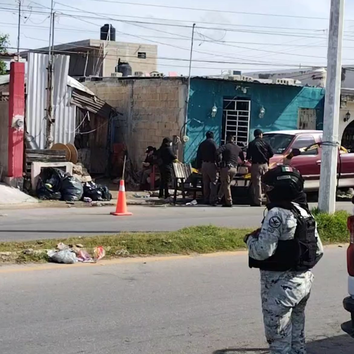 En el domicilio encontraron cocaína, marihuana, cristal y otros psicotrópicos.