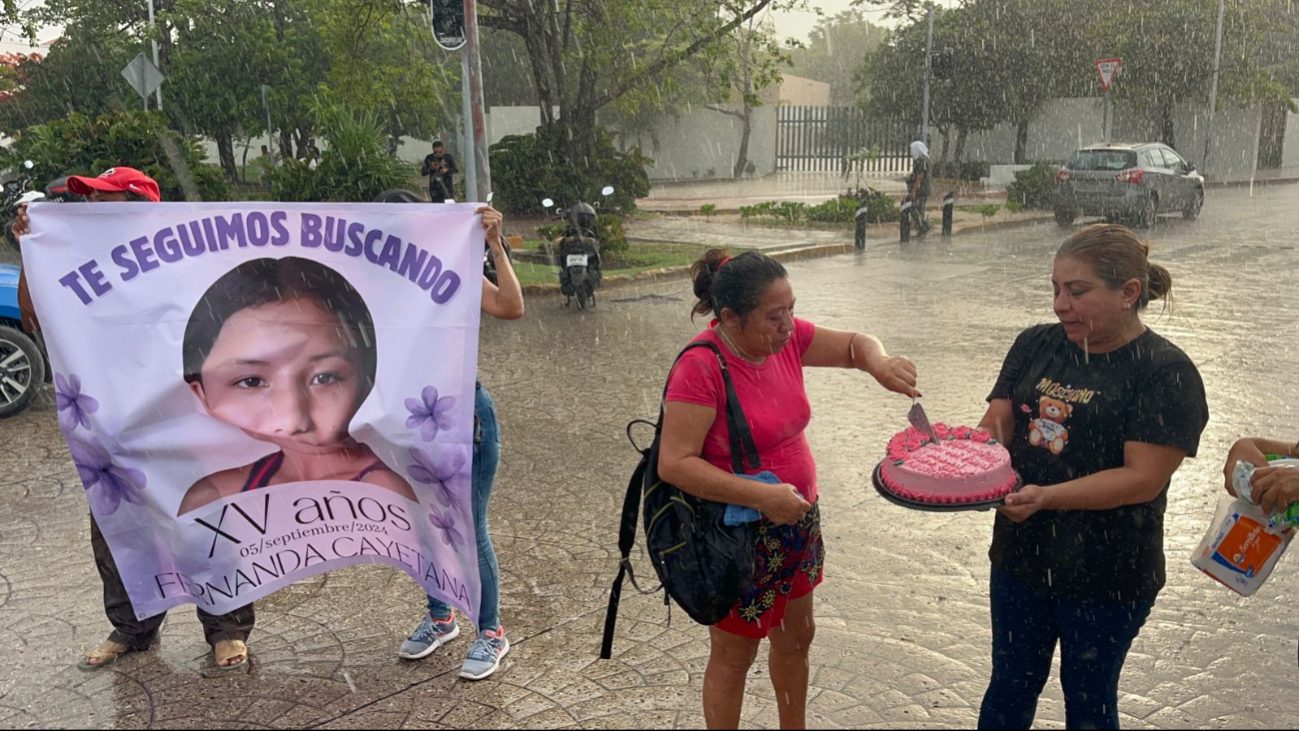 En la última protesta de Deysi Blanco, el fiscal le cerró las puertas