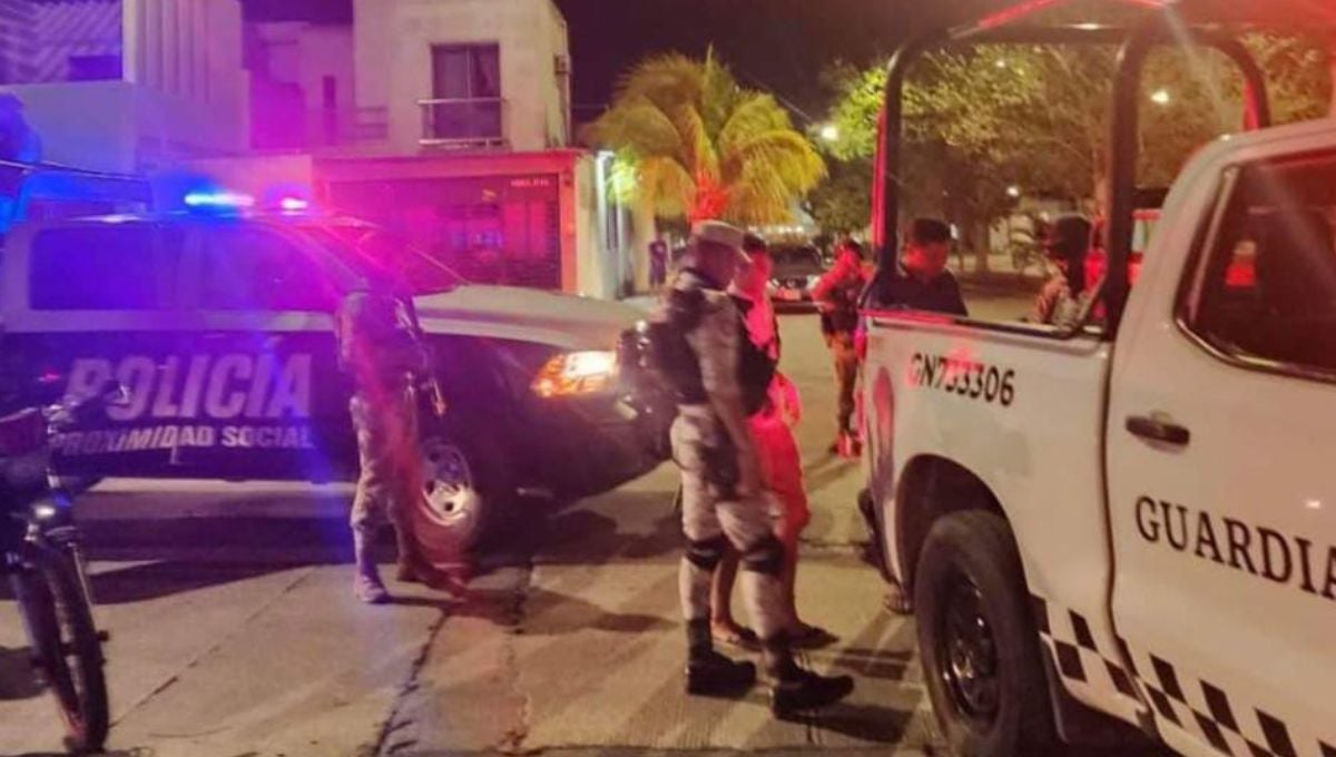 Bala roza la cabeza de un policía municipal en Cozumel