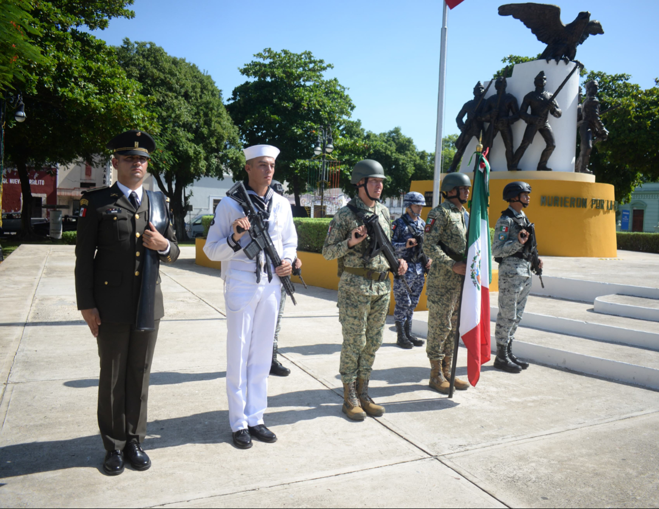 Autoridades estatales y federales participaron en la ceremonia