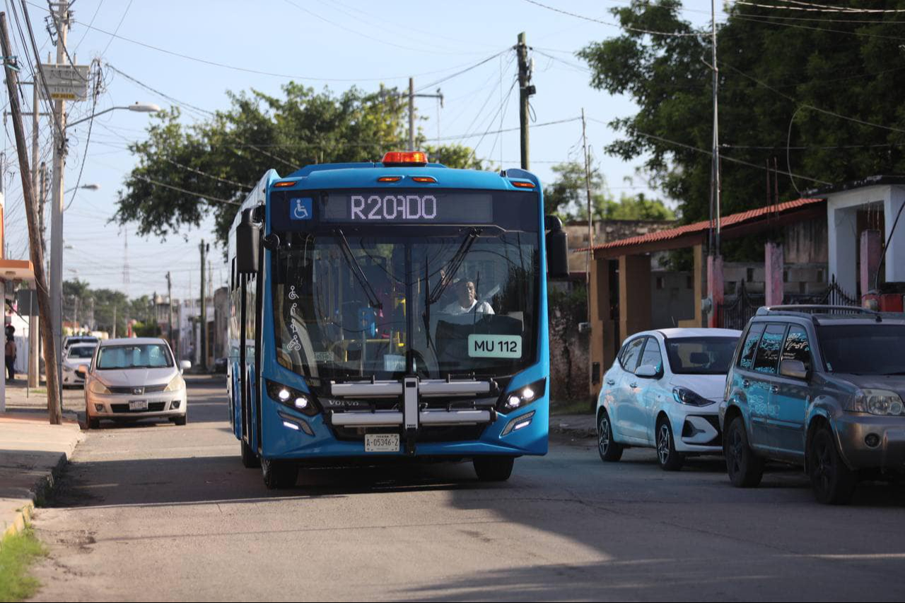 Inician   operaciones tres nuevas rutas del ‘Va y Ven’  en el Sur de Mérida con viajes gratis