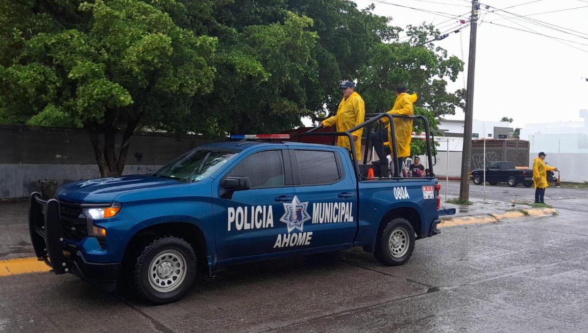 La Tormenta Tropical Ileana toco tierra este sábado en el municipio sinaloense de Ahome