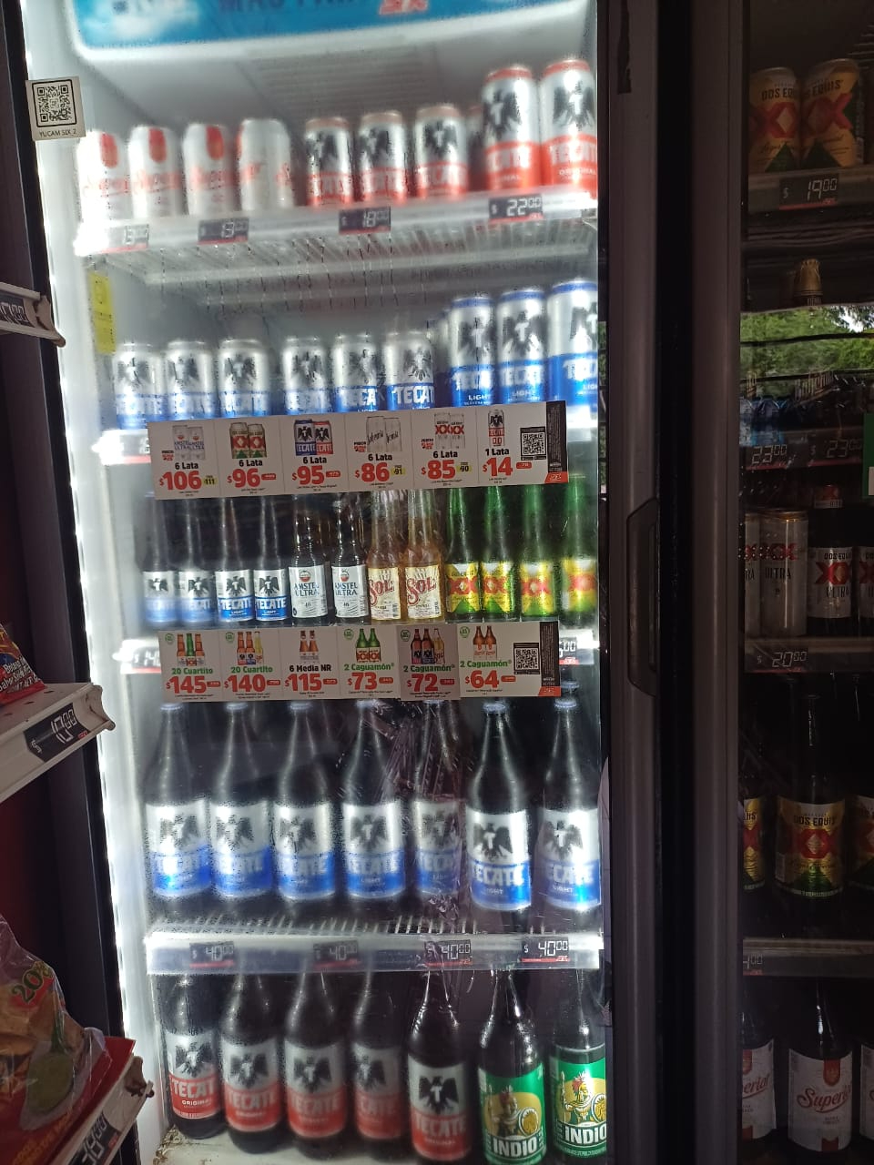 Los precios de los productos se mantendrán sin cambios y habrá promociones, siendo la cerveza Tecate Light la más vendida