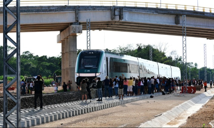 Tren Maya impulsa el turismo en Campeche: Más de 34 mil pasajeros movilizados