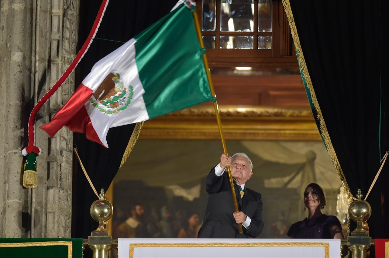 Así dio AMLO su último Grito de Independencia como presidente de México