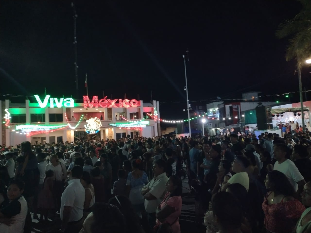 Así se vivió el Grito de Independencia en Felipe Carrillo Puerto