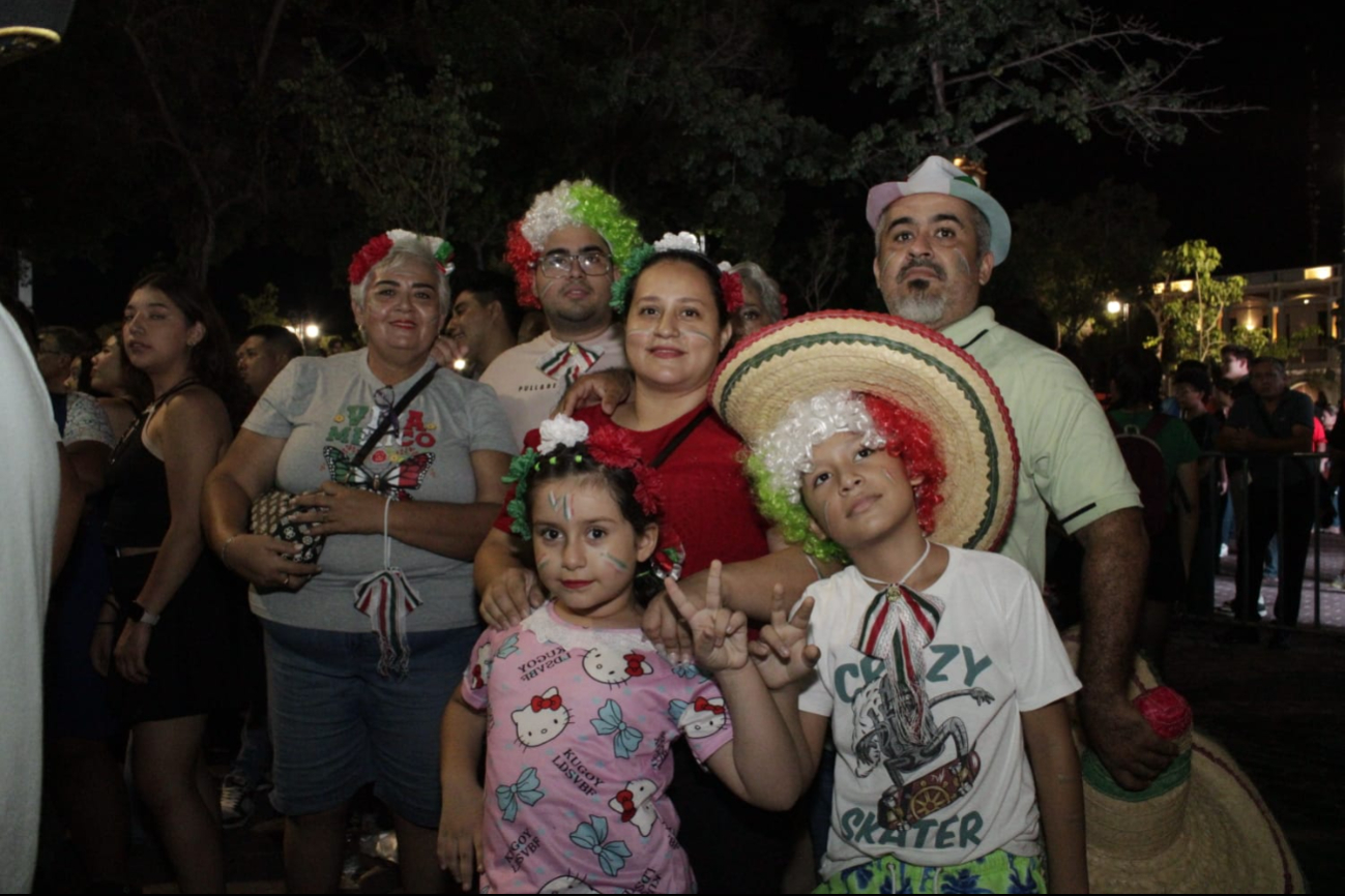 Así se vivió el Grito de Independencia en Mérida, Yucatán