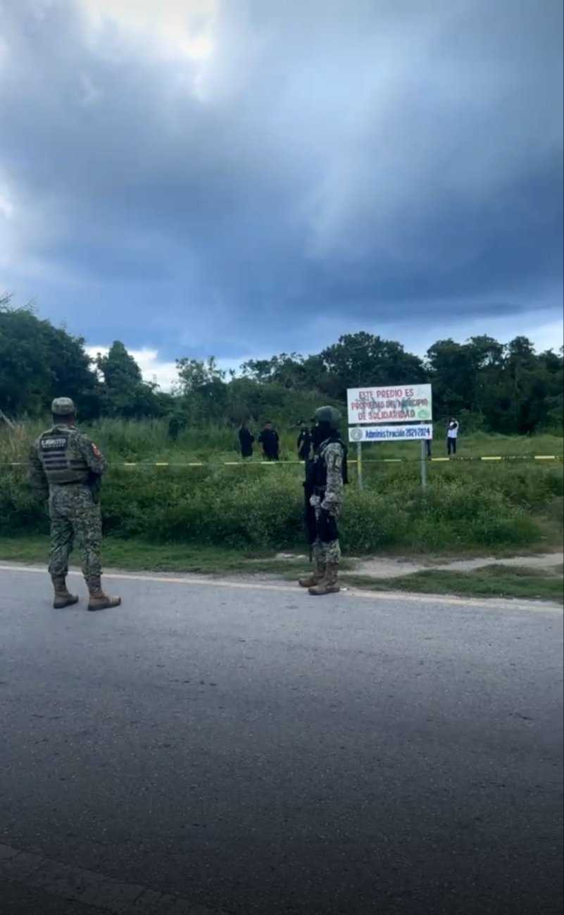 Cuerpo de un hombre es encontrado sin vida y quemado en Puerto Aventuras