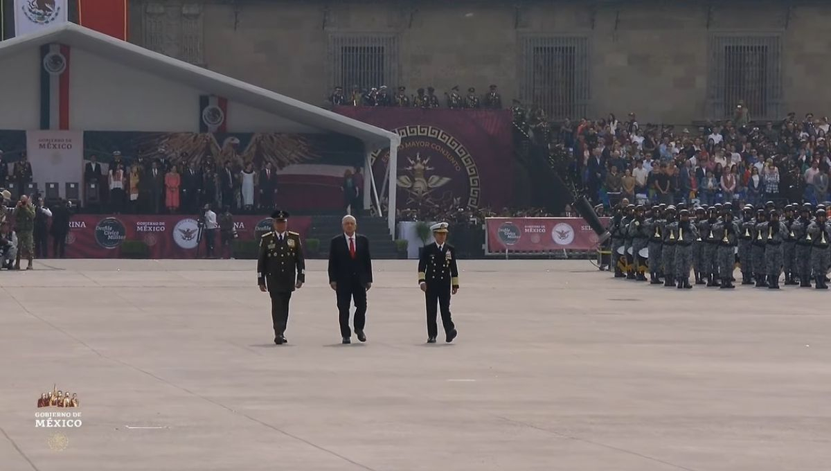 El presidente Andrés Manuel López Obrador iniciará el Desfile del 16 de septiembre con el pase de revista a las Fuerzas Armadas