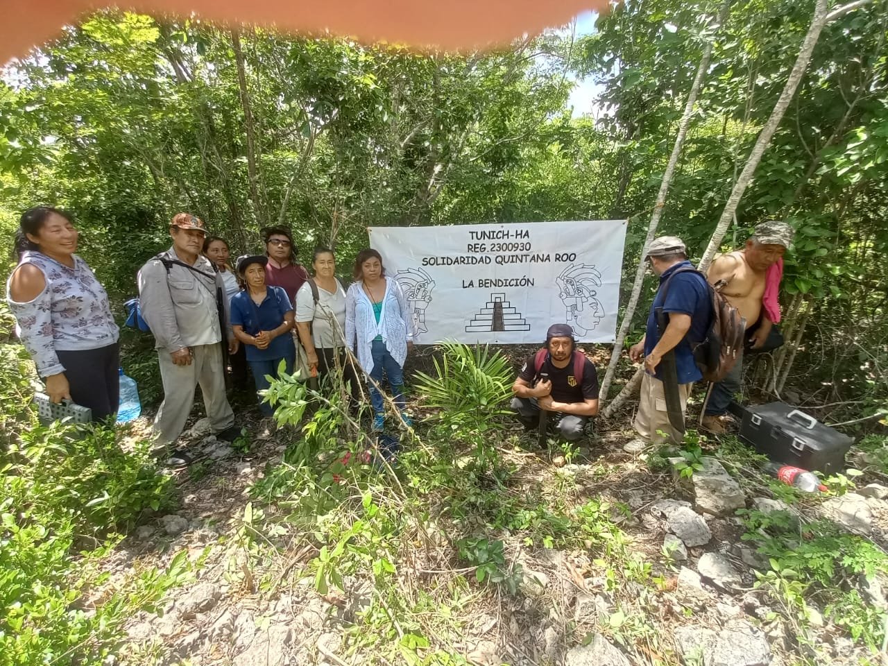 Pobladores de Tunich Há les urge reparación de su camino de acceso