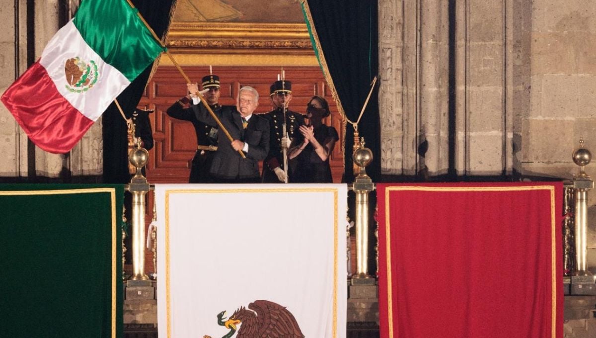 AMLO da su último Grito de Independencia con arengas a la Cuarta Transformación