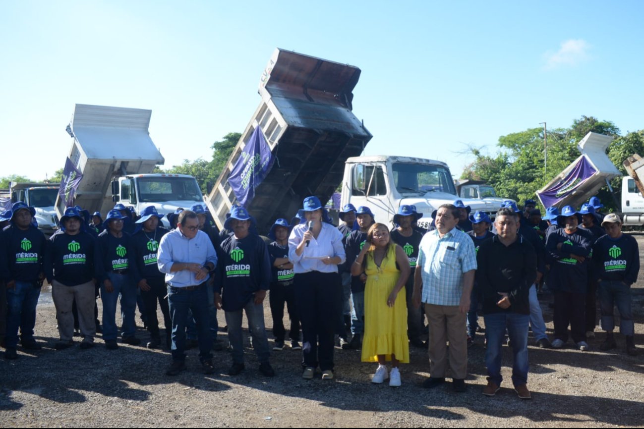 Cecilia Patrón mantiene su propósito de bachear calles de Mérida