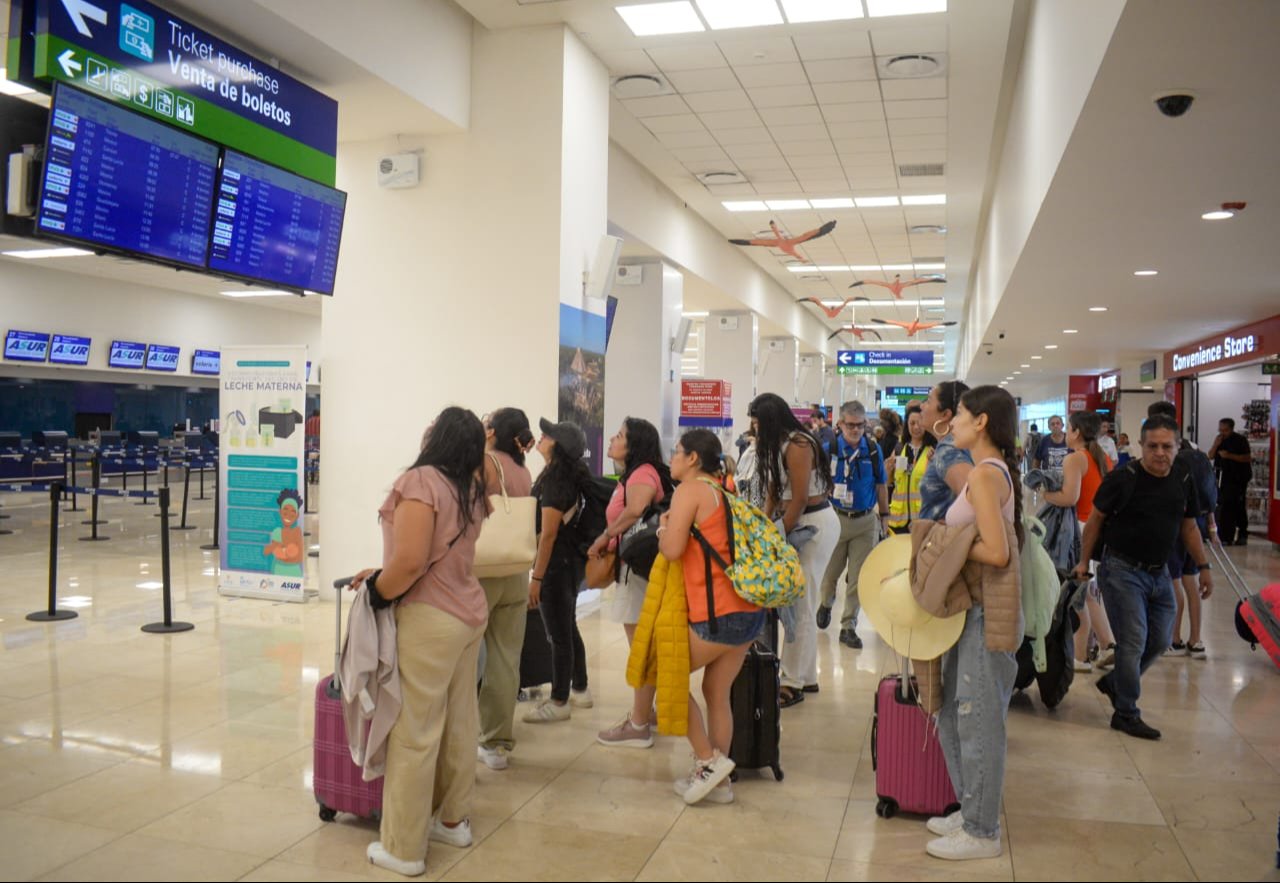 Aeropuerto de Mérida registra cinco vuelos demorados este miércoles