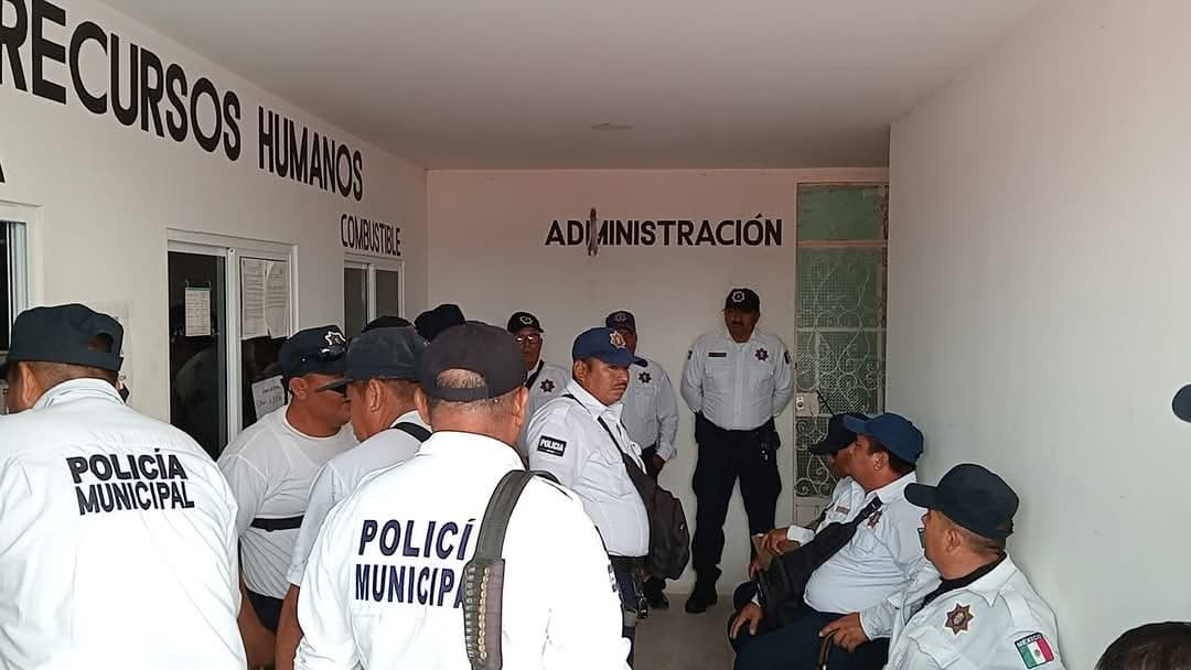 Policías denuncian irregularidad