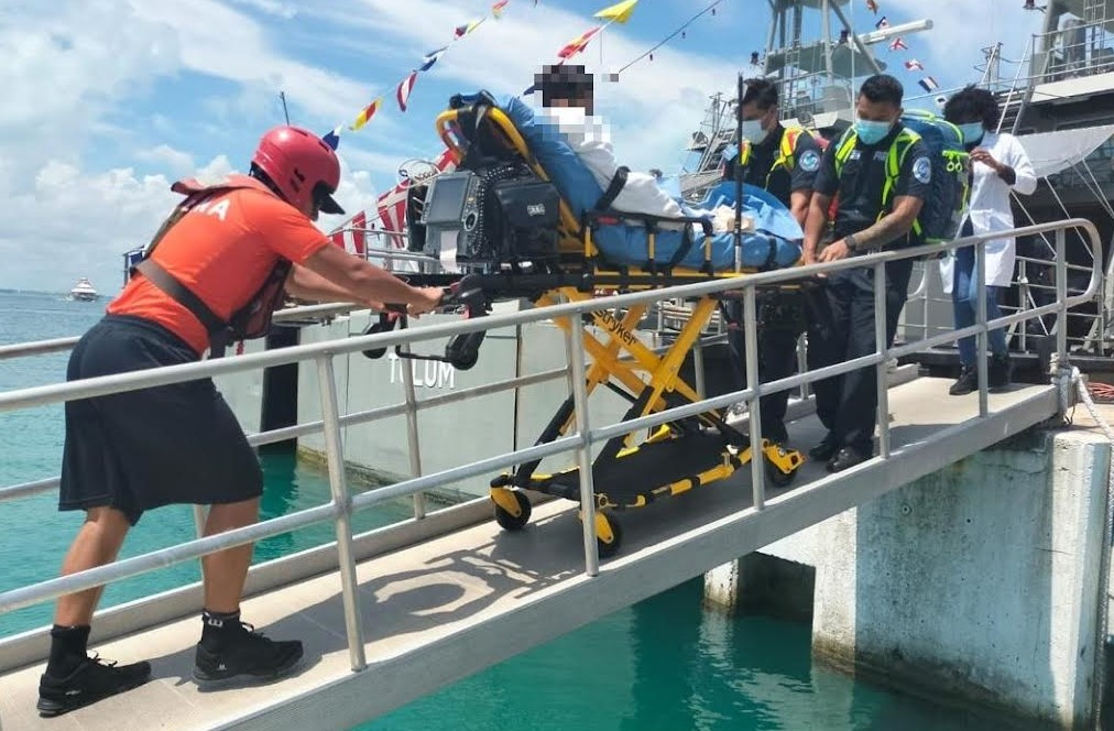 Tragedia en Isla Mujeres: Menor de 12 años pierde los dedos de una mano y pie por la hélice de un motor  