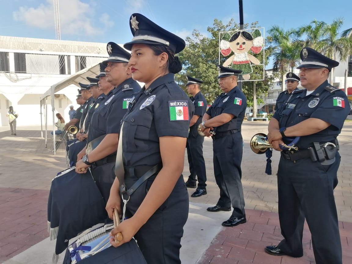 Autoridades de Playa del Carmen formaron parte del conmemorativo