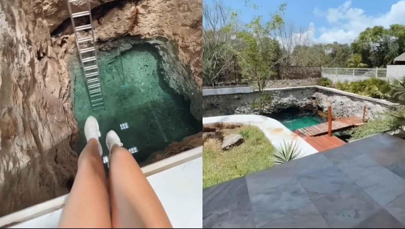 Hay viviendas que pueden tener cenotes en los patios