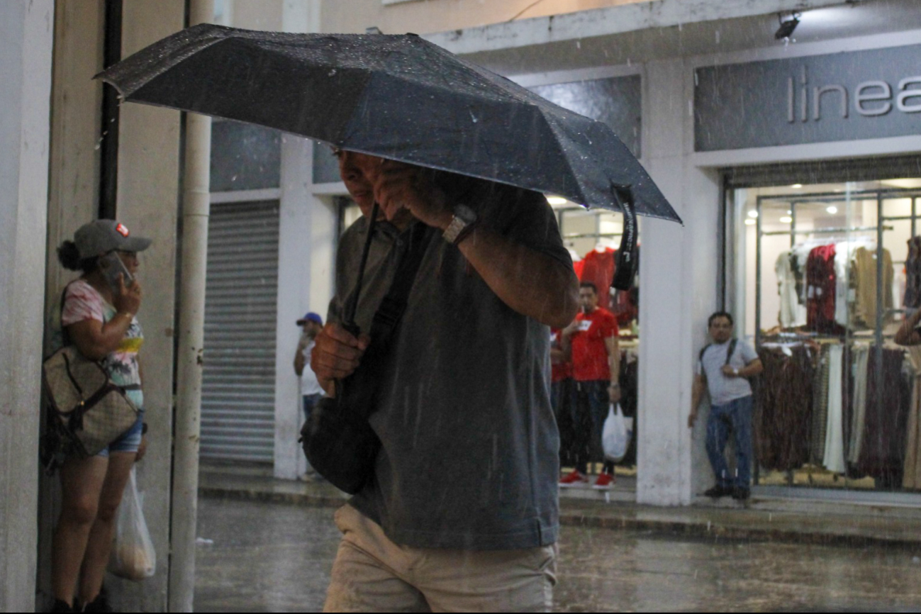 Las lluvias continuarán esta semana en Yucatán