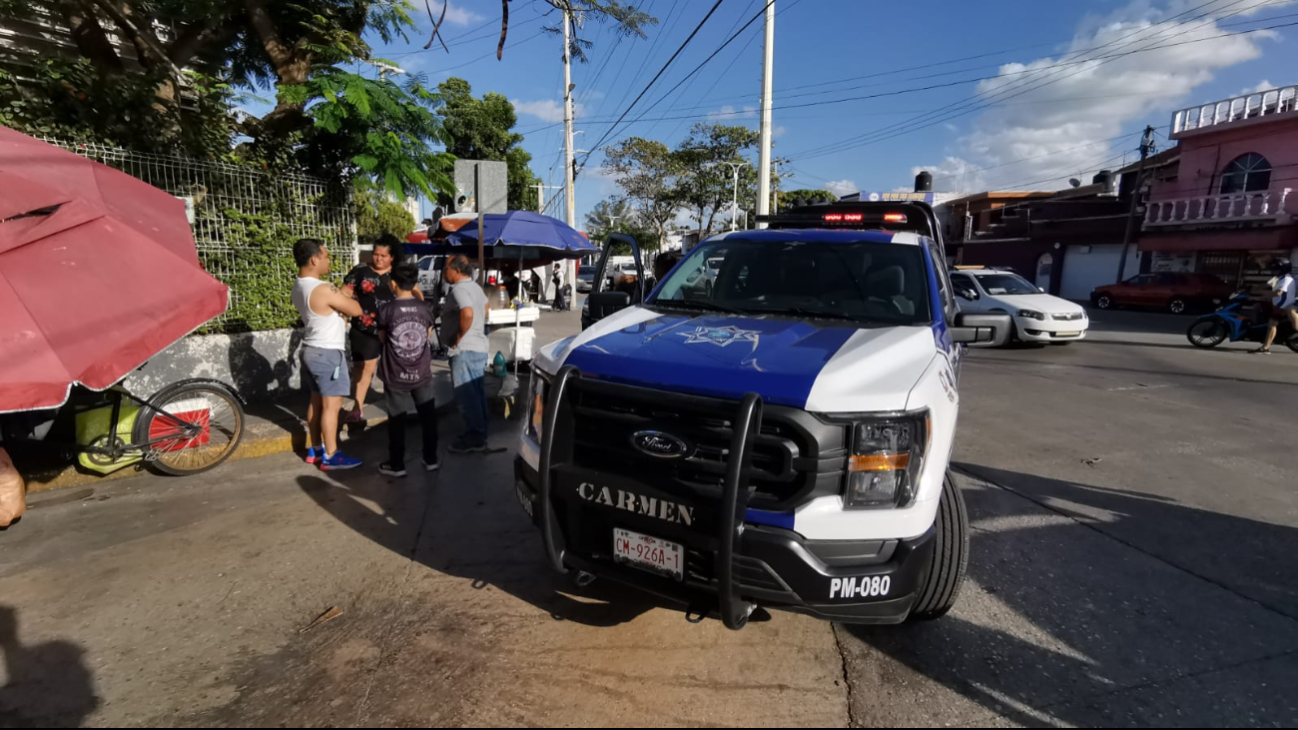 Detienen a hombre por intentar vender productos robados en Ciudad del Carmen