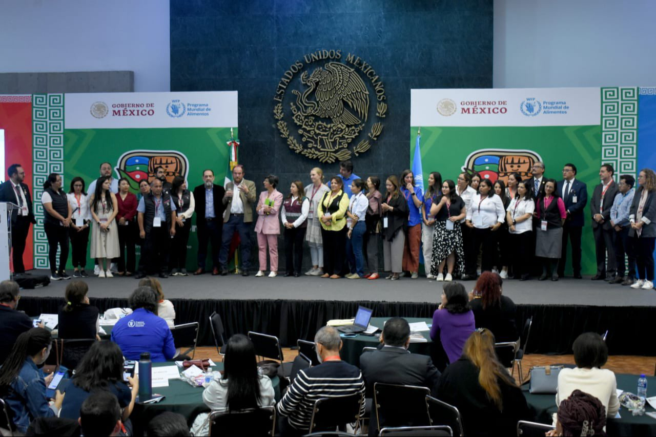 Ruy López Ridaura durante un evento de la Secretaría de Salud