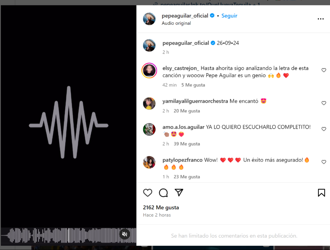 Pepe Aguilar lanza una canción en contra de Christian Nodal.