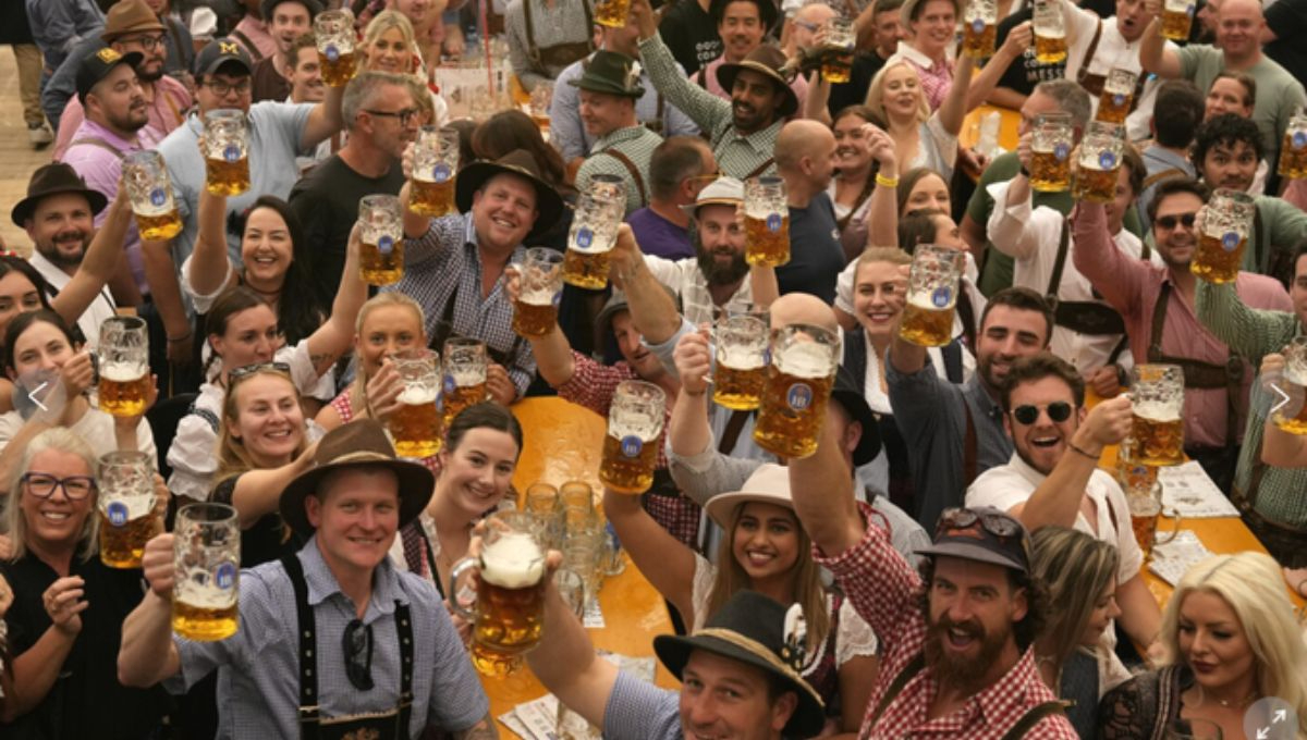 Este 21 de septiembre arrancó el tradicional festival Oktoberfest en Munich, Alemania