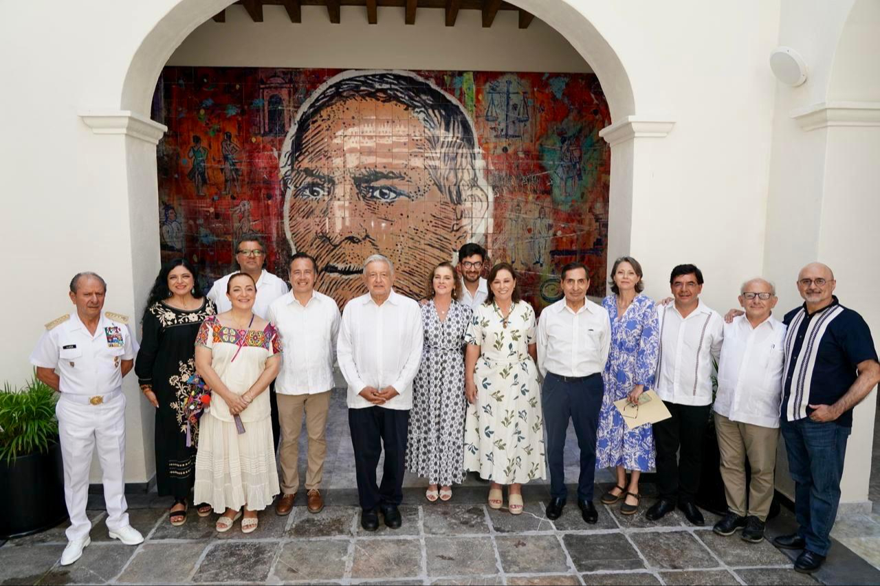  AMLO inaugura el Centro Cultural “Leyes de Reforma” en Veracruz  