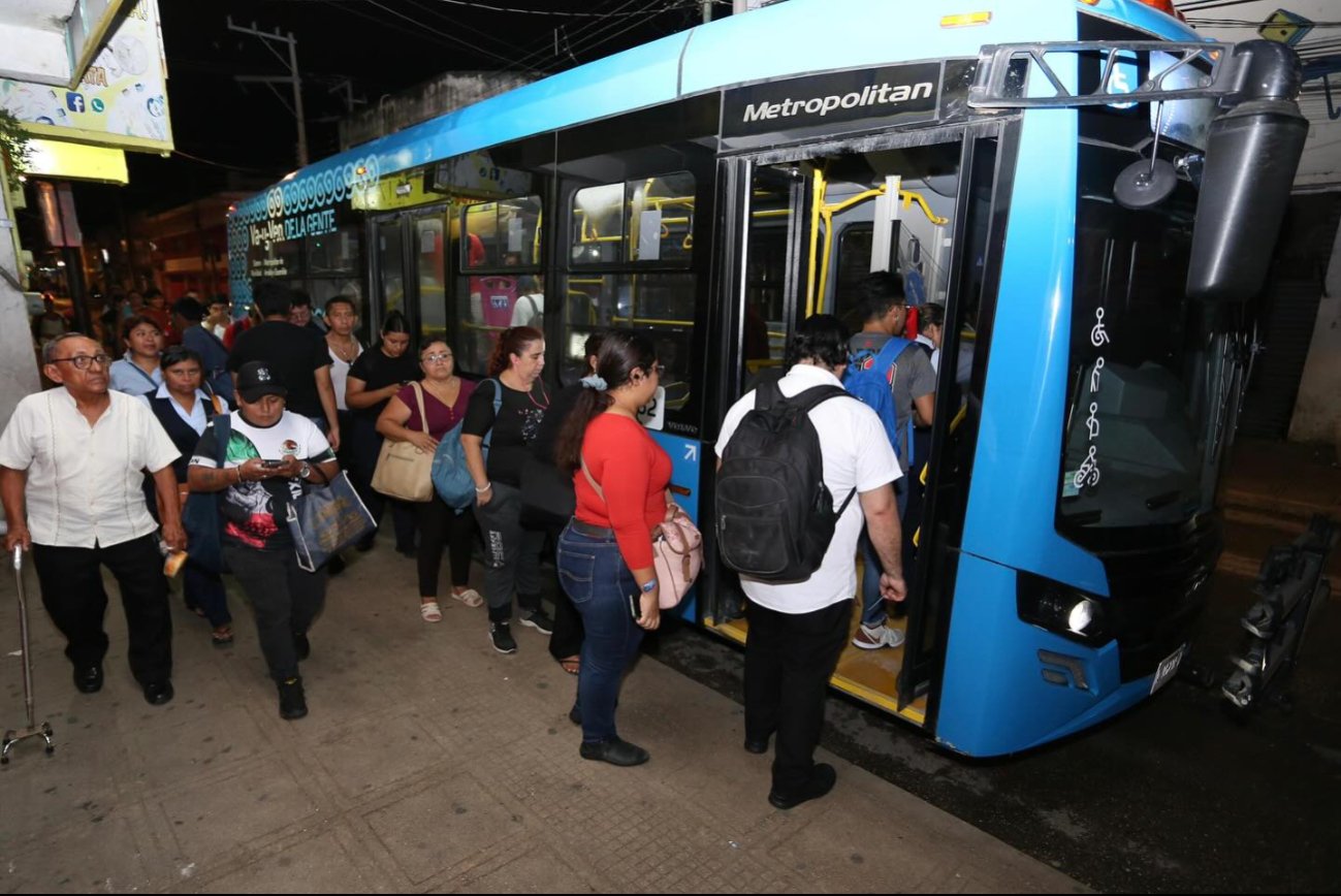 Más de medio millón de yucatecos usan el Sistema de Transporte ‘Va y Ven’ al día