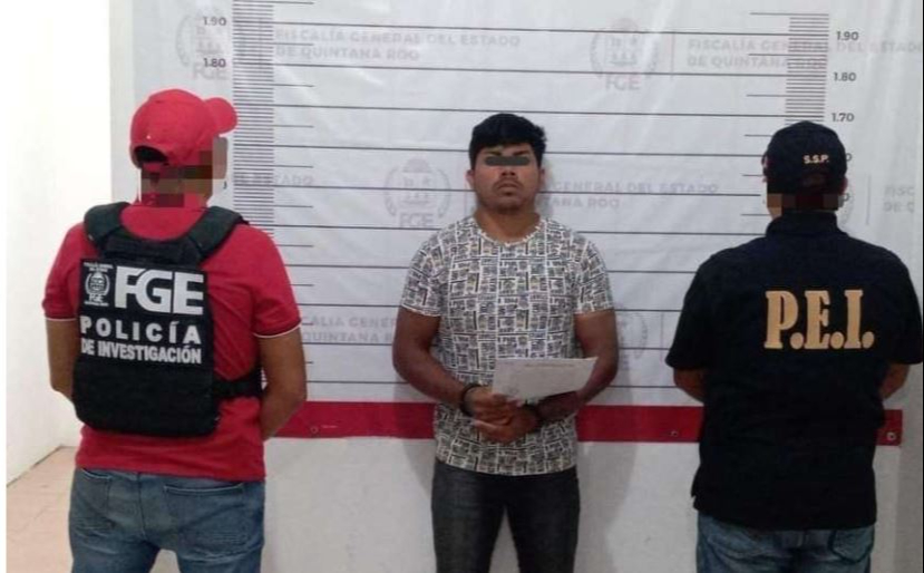 El hombre huyó a Chetumal, sin embargo fue detenido